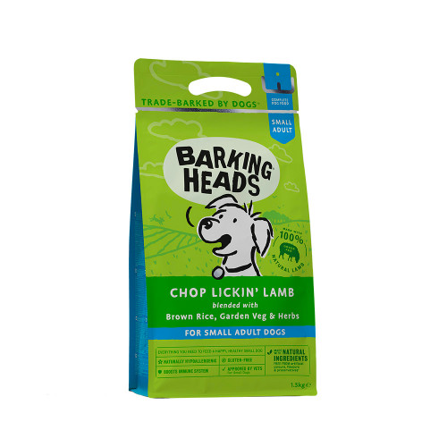 Barking Heads Small Breed Chop Lickin' Lamb 1.5kg